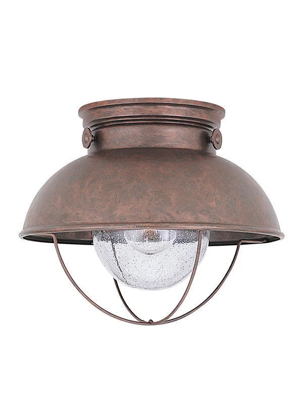 8869-12, One Light Outdoor Ceiling Flush Mount , Sebring Collection - Image 2