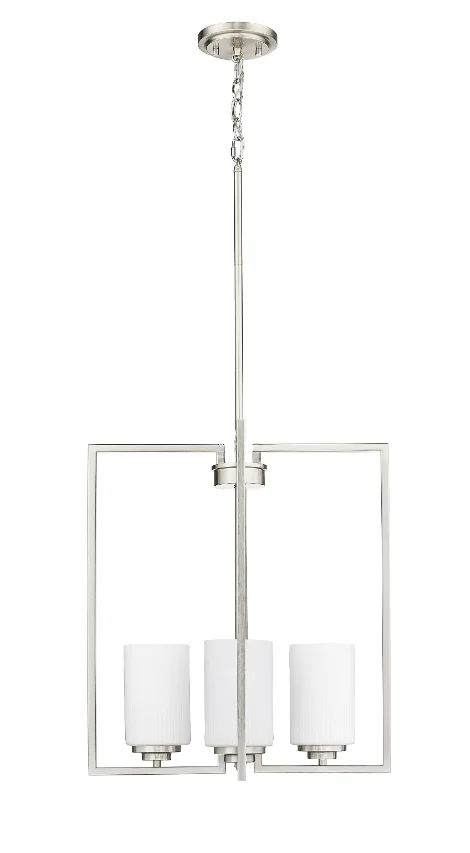 Luxx 4-Light Pendant light Brushed Nickel or Matte Black, Luxx Collection