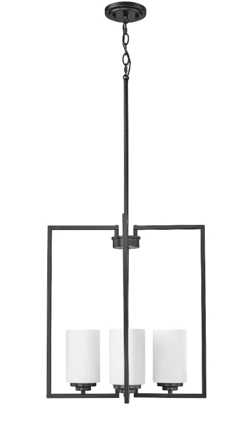 Luxx 4-Light Pendant light Brushed Nickel or Matte Black, Luxx Collection - Image 2