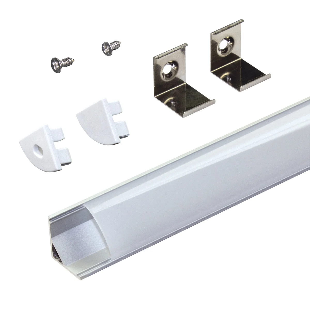5 Pack LED Tape Light Mounting Channel - Image 3