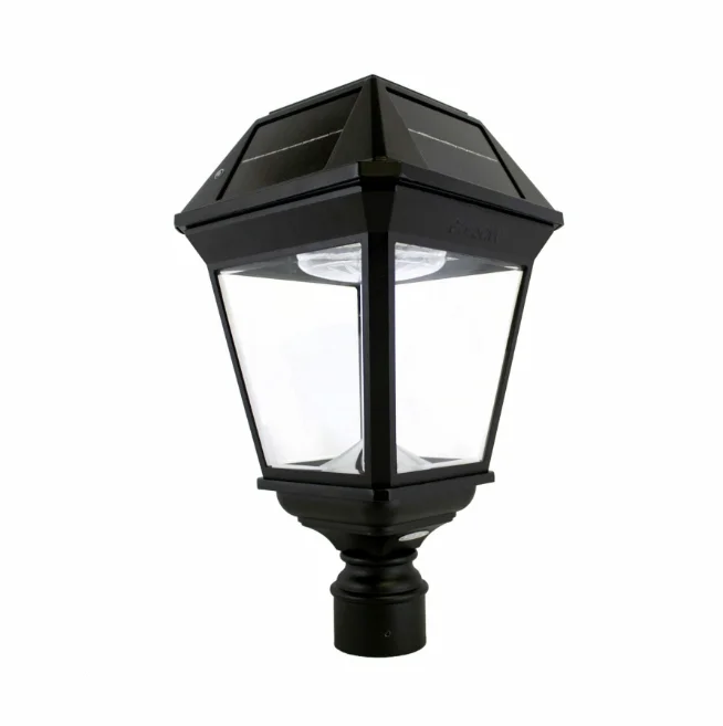 Gama Sonic Imperial III Commercial Solar Post Light, 300 Lumens, CCT Selectable 2700K/6000K - Image 2