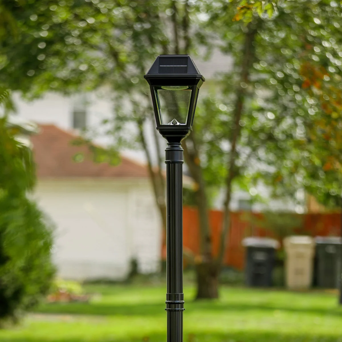 Gama Sonic Imperial III Commercial Solar Post Light, 300 Lumens, CCT Selectable 2700K/6000K - Image 8