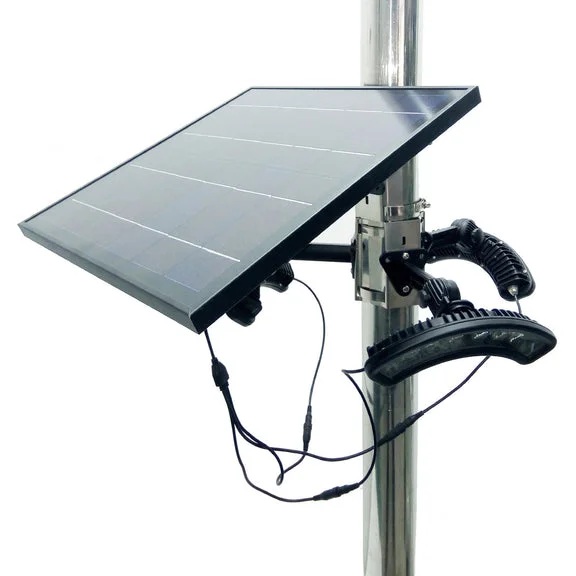 Apollo Solar Flagpole Light, 1980 Lumens, 18W, 6000K CCT - Image 2