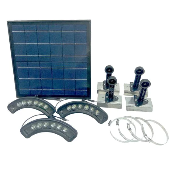 Apollo Solar Flagpole Light, 1980 Lumens, 18W, 6000K CCT - Image 5