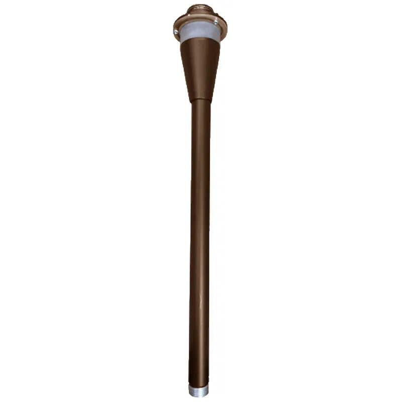 22in AA SERIES PATH LIGHT STEM RGBW PUSH BUTTON, 200 Lumens, Cap Option Available, Black, Antique Brass, or Oil-Rubbed Bronze - Image 3