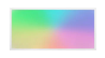 2PK 2x4 RGB LED Back-Lit Flat Panel, 4,961 Lumens, 40W, 3500-5000K, 120-277V