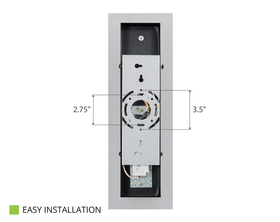24" LED RGBW Outdoor Wall Sconce, 18W, 120-277V - Image 3