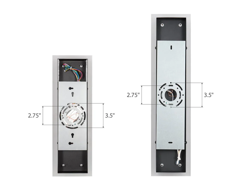24" LED RGBW Outdoor Wall Sconce with Center Light, 24W, 120-277V - Image 4