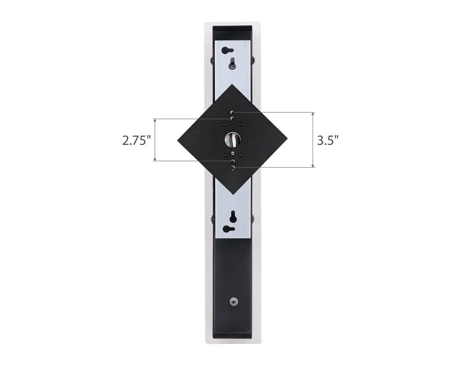 24" LED RGBW Outdoor Wall Sconce Narrow, 18W, 120-277V - Image 4