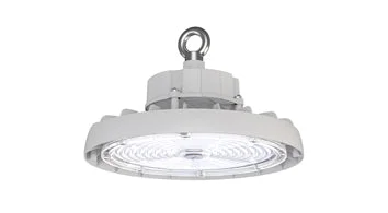LED UFO High Bay, 25,500 Lumen Max, Wattage and CCT Selectable, 120-277V, Black or White Finish - Image 2