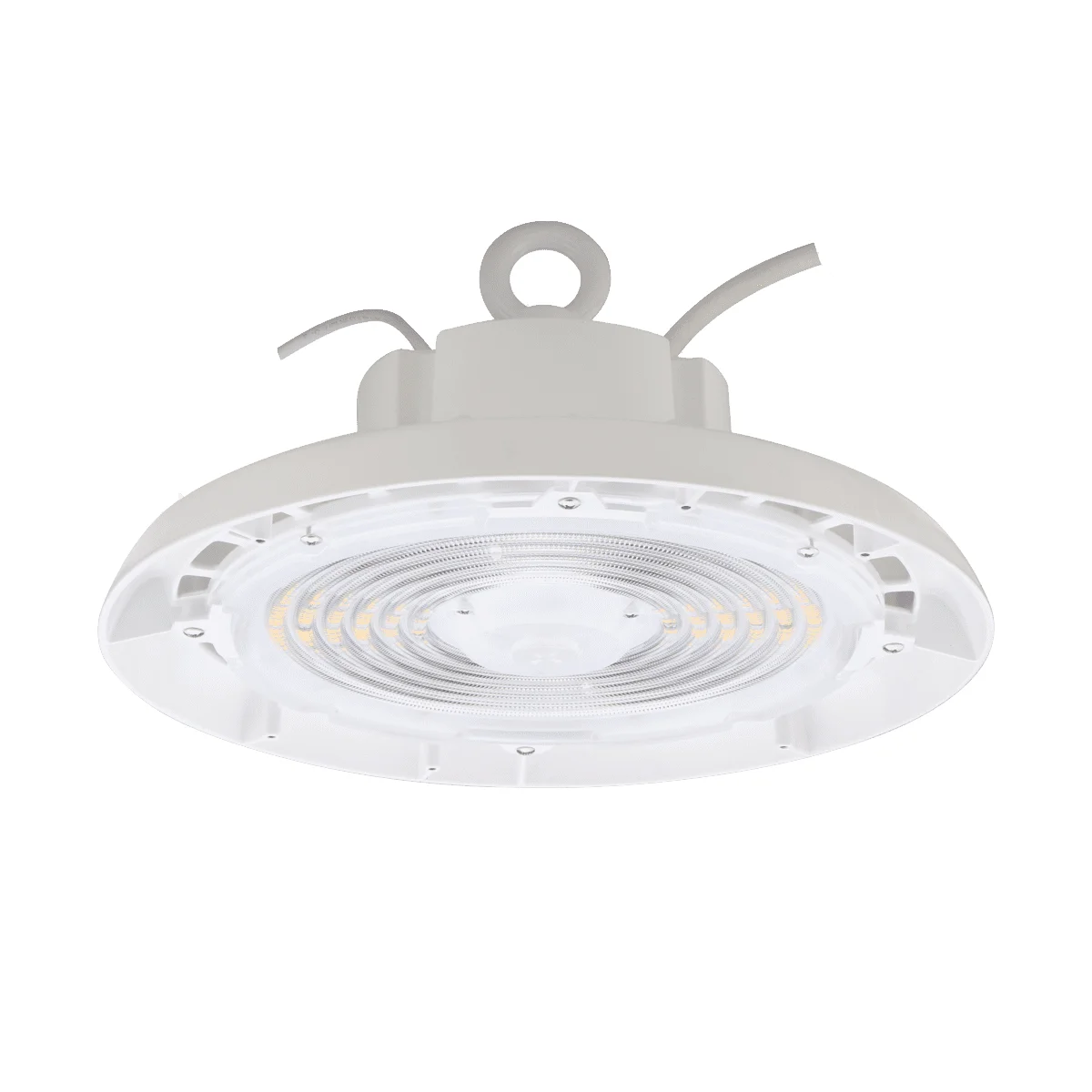 Round High Bay, 36,000 Lumen Max, Wattage and CCT Selectable, 120-277V, Black or White Finish - Image 2