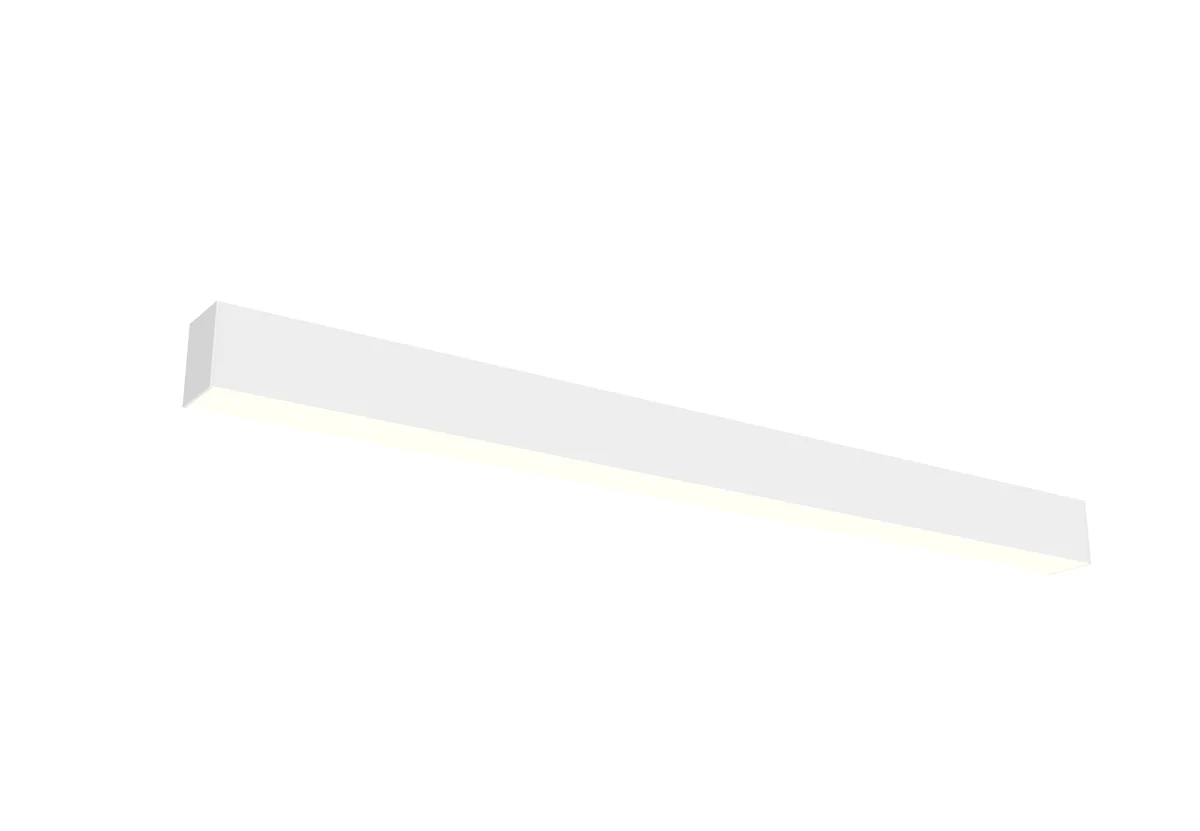 4 FT LED Direct/Indirect Suspended Linear Fixture, 5500 Lumen Max, Wattage and CCT Selectable, 120-277V, Black, White, or Silver Finish - Image 10