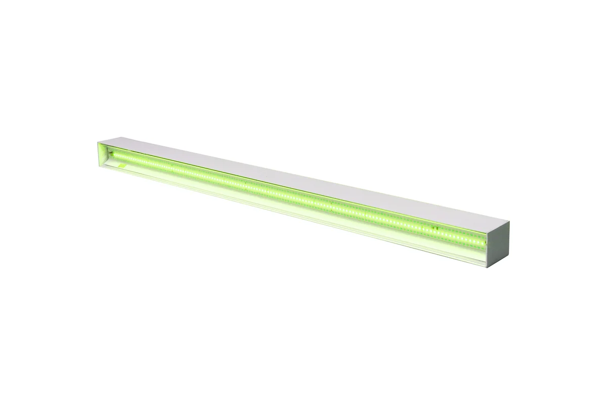 8FT LED RGBW Linear Fixture, 9600 Lumen Max, 80W, CCT Selectable, 120-277V, Black or White Finish - Image 6