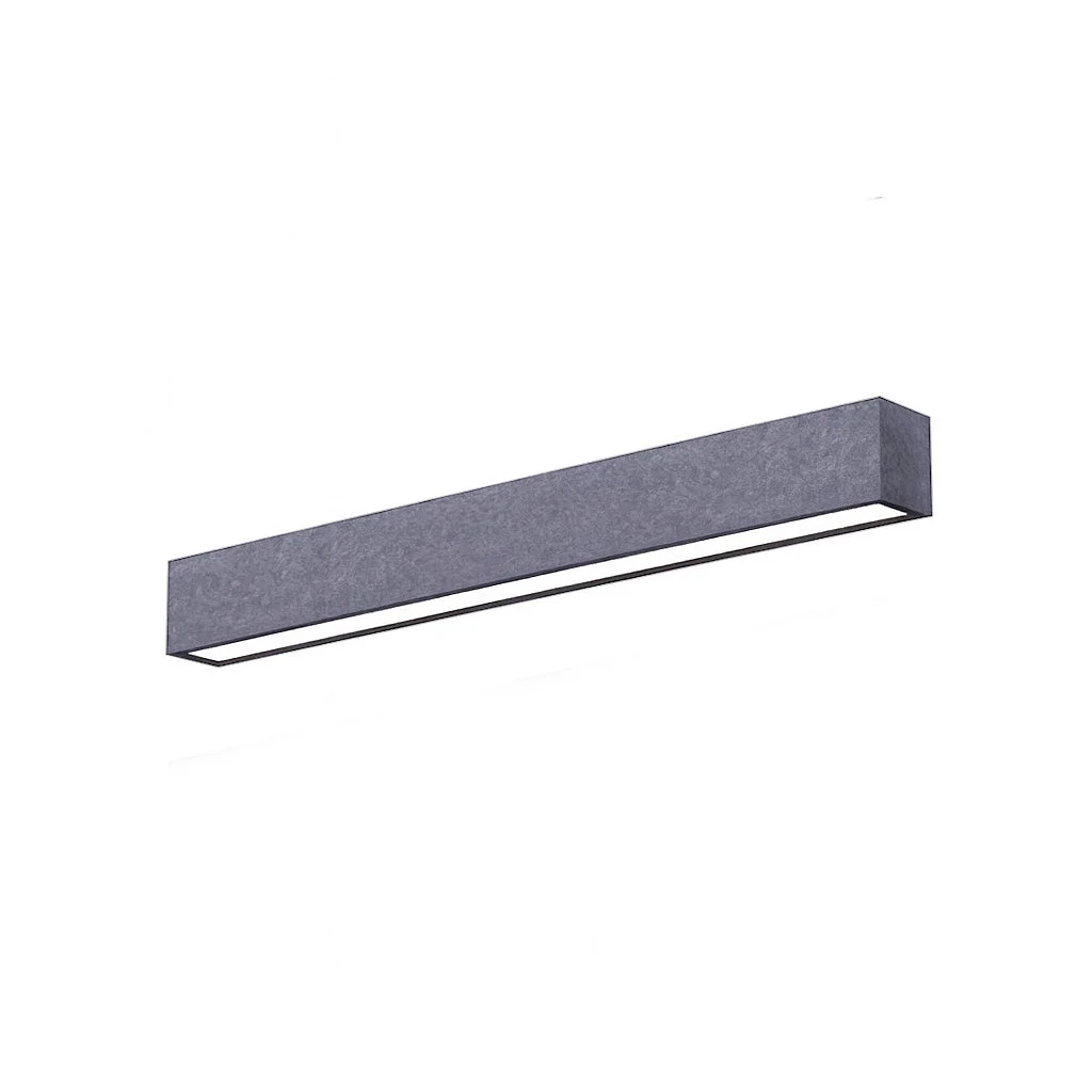 8 FT LED Direct/Indirect Suspended Acoustic Linear Fixture, 11,000 Lumen Max, Wattage and CCT Selectable, 120-277V, Dark Gray, Gray, or Royal Blue Finish - Image 10