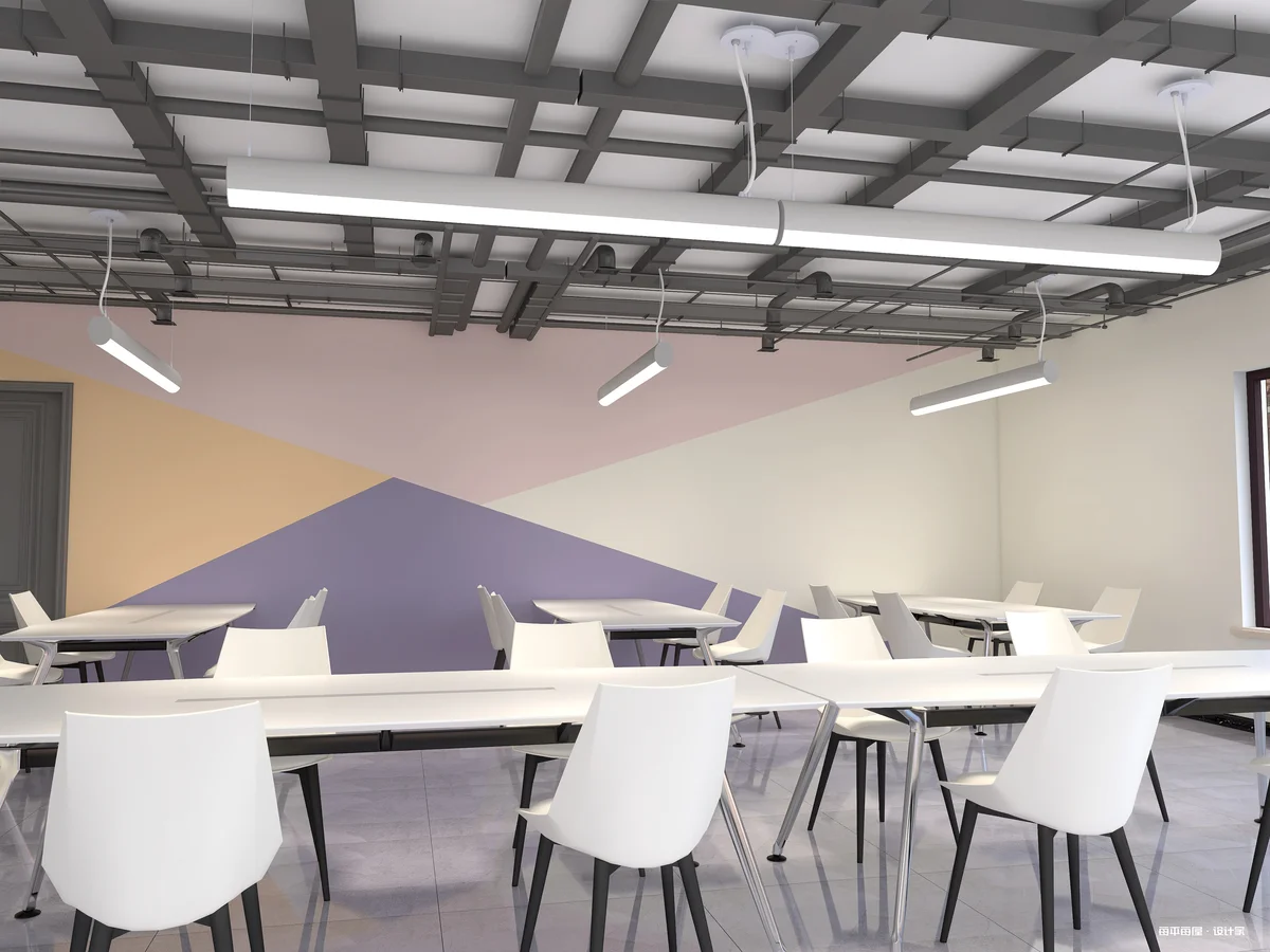 8 FT LED Suspended Linear Fixture G2, 9600 Lumen Max, 80W, CCT Selectable, 120-277V, White or Black Finish - Image 6