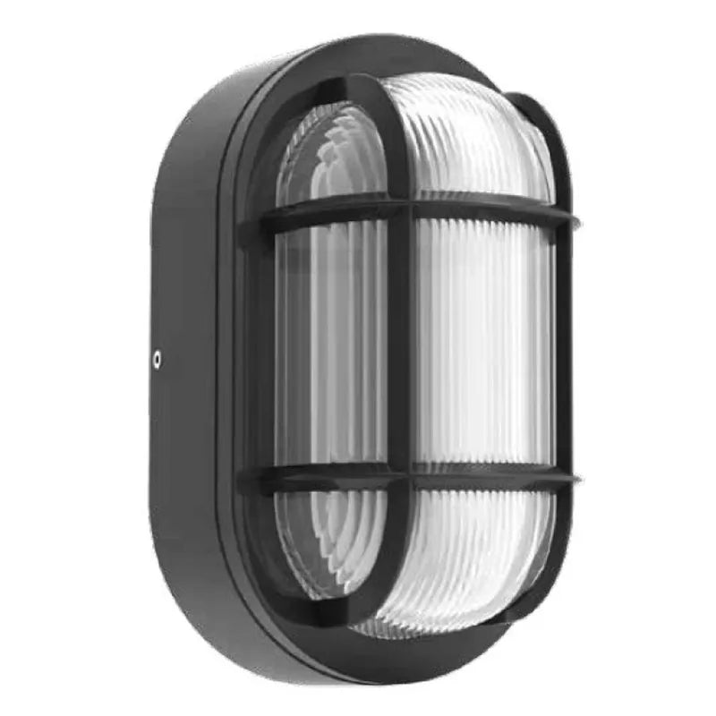 Traditional Bulkheads with Photocell, 850 Lumens, Wattage and CCT Selectable, 120-277V, Bronze or Black Finish - Image 2