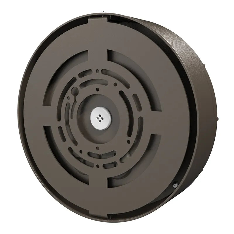 Round Bulkheads with Photocell, 850 Lumens, Wattage and CCT Selectable, 120-277V, Bronze or Black Finish - Image 2