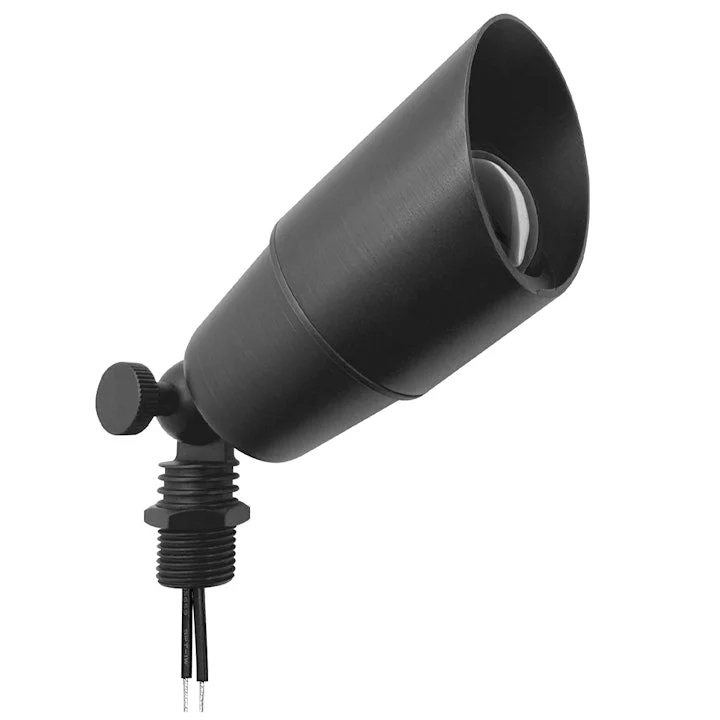 Landscape Bullet Light - MR-16: Style 2 Modern, 12V, Oil Rubbed Bronze or Matte Black - Image 2