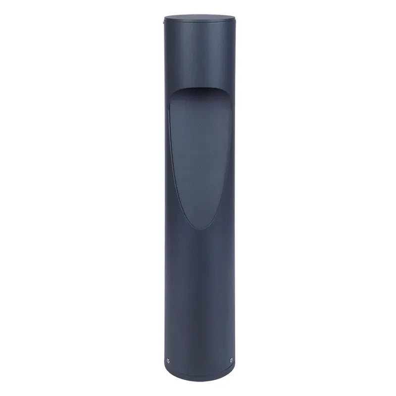 26" Round Path-Light Bollard Lights, 1500 Lumens, 15W, CCT Selectable, 120-277V, Black or Bronze - Image 2