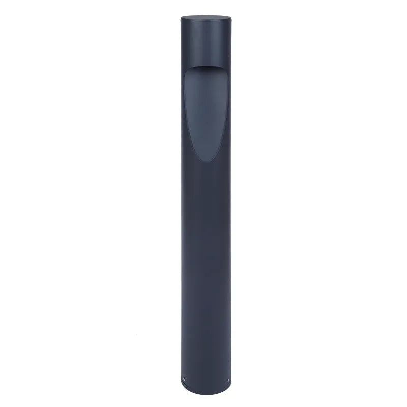 40" Round Path-Light Bollard Lights, 1500 Lumens, 15W, CCT Selectable, 120-277V, Black or Bronze - Image 2