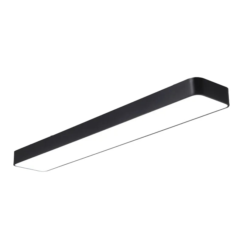 4FT LED Surface Ceiling Light, 3000 Lumen Max, Wattage and CCT Selectable, 120-277V, White or Black Finish - Image 2