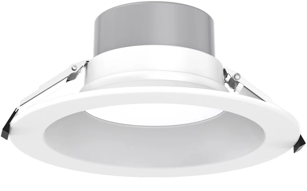 8" LED Commercial Downlight, 3500 Lumen Max, Wattage and CCT Selectable, 120-277V