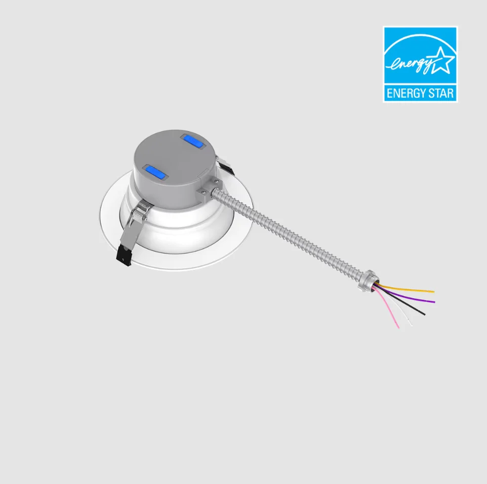 8" LED Commercial Downlight, 3500 Lumen Max, Wattage and CCT Selectable, 120-277V - Image 3