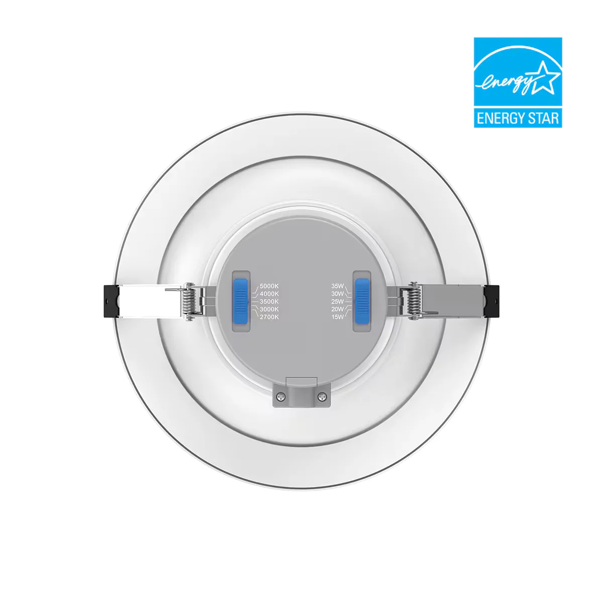 8" Commercial Downlight, 3500 Lumen Max, Wattage and CCT Selectable, 120-277V - Image 3