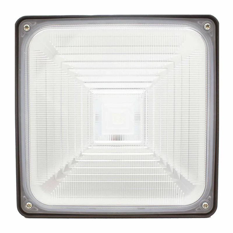 CDLX LED Power Adjustable Low Profile Canopy Light, 5/10/15/25Watt Selectable, 3000 Lumens, 120-277V, 3000k, 4000K, or 5000K - Image 2