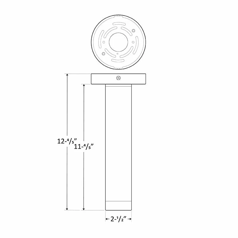 2" Ceiling Mount Cylinder Light w/ Optional Cone or Pan Shade, 450 LM, Triac Dimming, CCT Selectable, 120V, Black - Image 3