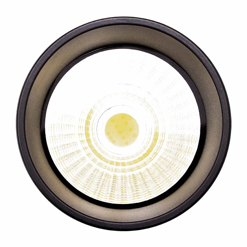 2" Ceiling Mount Cylinder Light w/ Optional Cone or Pan Shade, 450 LM, Triac Dimming, CCT Selectable, 120V, Black - Image 4