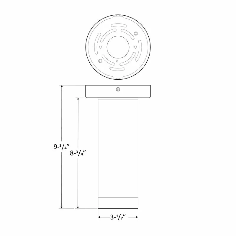 3" Ceiling Mount Cylinder Light, 675 Lumens, CCT & Wattage Selectable, 120-277V, White - Image 3