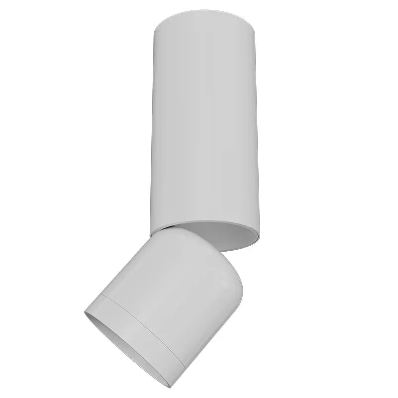 4" Tilt Head Indoor Cylinder Light, 1600 Lumen Max, Wattage and CCT Selectable, 120-277V, Black or White Finish - Image 2