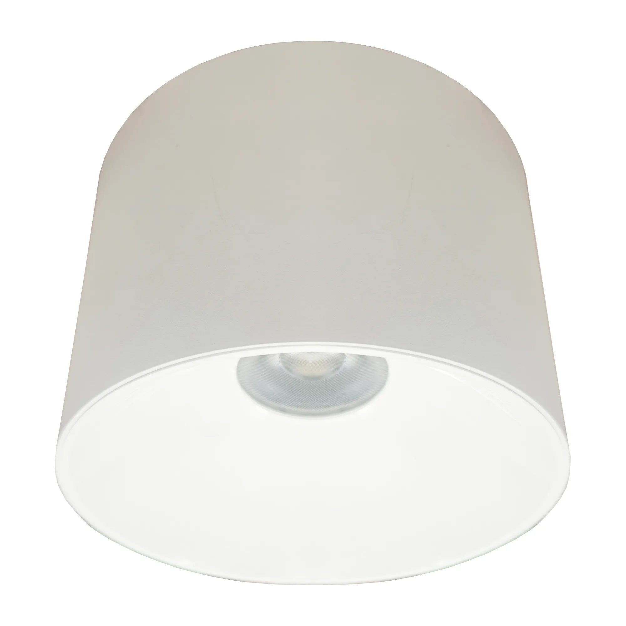 8" LED Cylinder Light, 4000 Lumen Max, Wattage and CCT Selectable,120-277V, Black or White Finish - Image 2