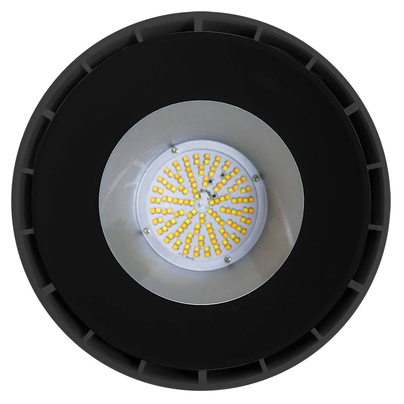 9" Ceiling Mount Cylinder Light, 6,400Lm, CCT & Wattage Selectable, 120-277V, Black - Image 3
