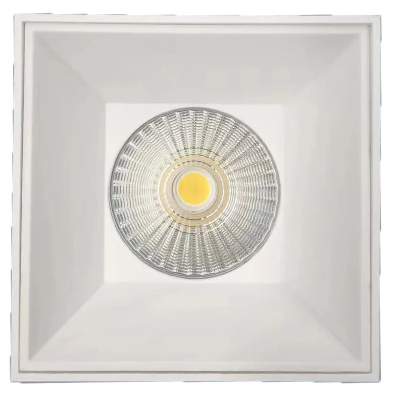 4" Square Architectural Ceiling Cylinders, 2800 Lumen Max, Triac Dimming, Wattage and CCT Selectable, 120-277V, Black or White Finish - Image 3