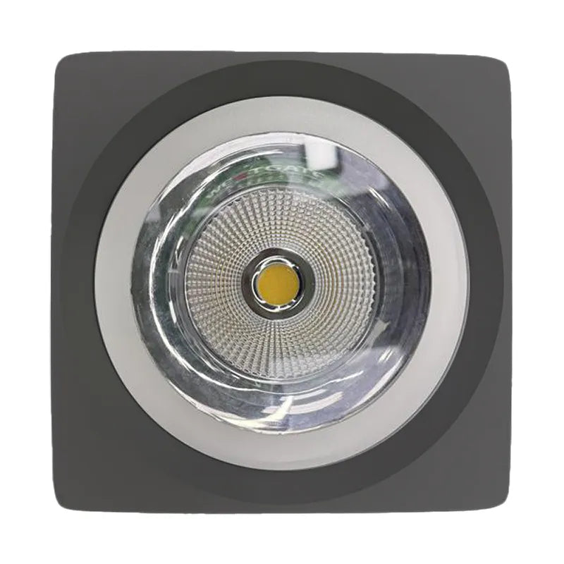3" LED Square Rounded Corner Cylinder Light, 1200 Lumen Max, Wattage and CCT Selectable, 120-277V, White or Black Finish - Image 5