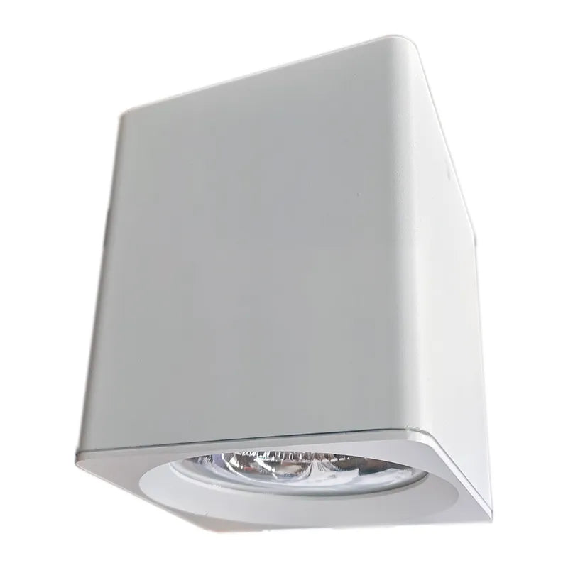 4" LED Square Rounded Corner Cylinder Light, 1600 Lumen Max, Wattage and CCT Selectable, 120-277V, White or Black Finish - Image 2