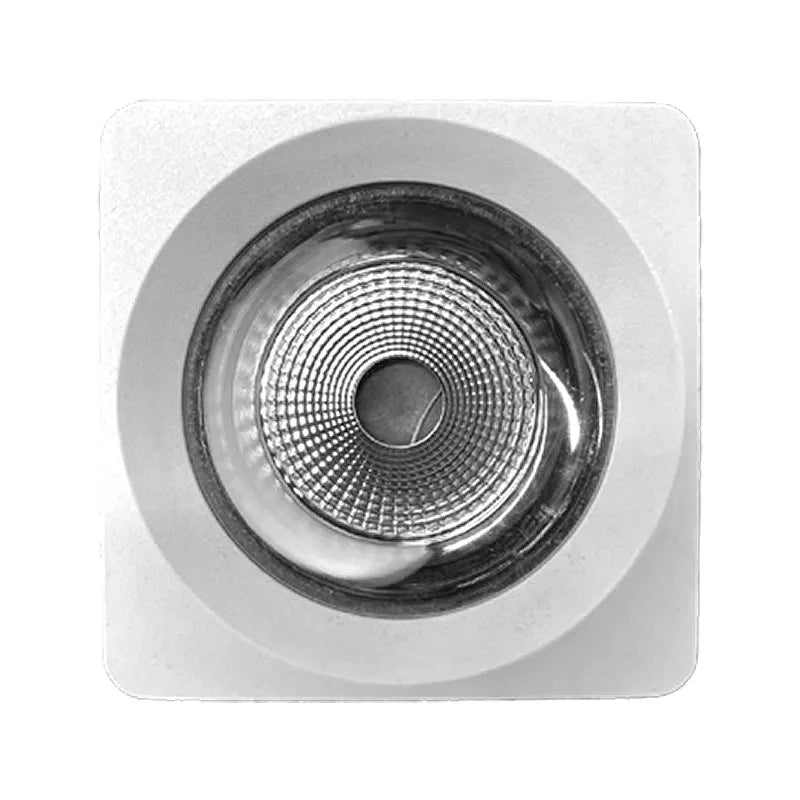 6" LED Square Rounded Corner Cylinder Light, 2800 Lumen Max, Wattage and CCT Selectable, 120-277V, White or Black Finish - Image 4