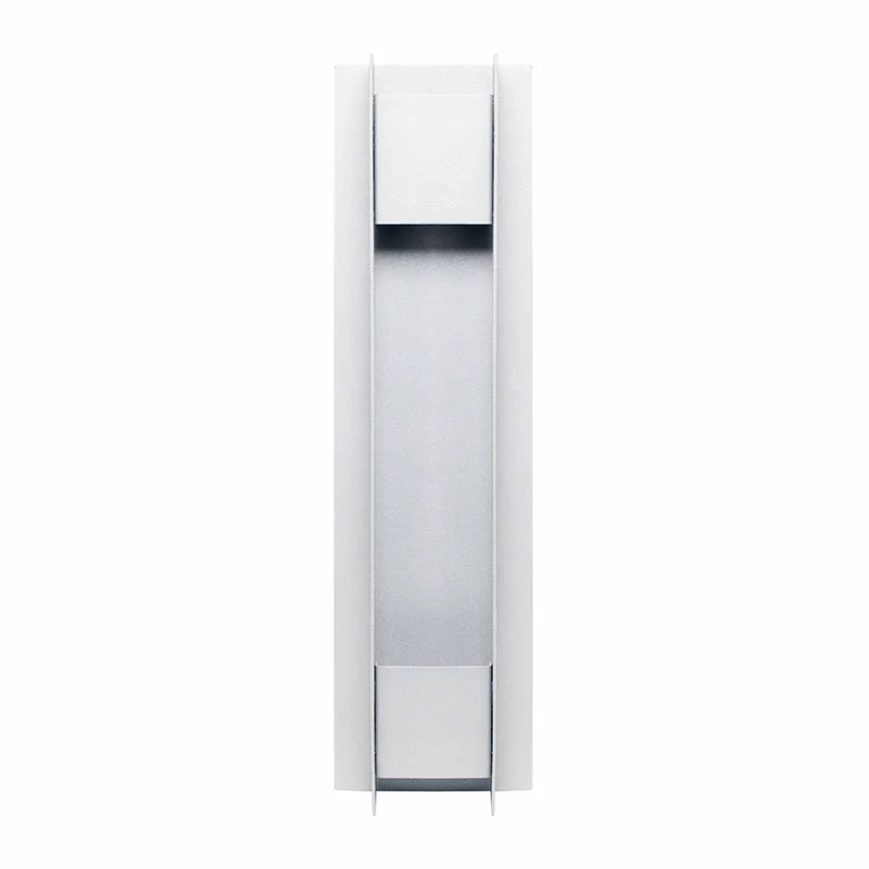 Small Crest Collection Passage Trim Wall Sconce, 900 Lumens, 100-277V, 10W, 3000K, 4000K, or 5000K, Dark Bronze or Silver - Image 6