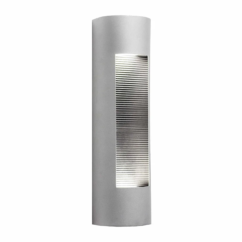Small Crest Collection Burrow Trim Wall Sconce, 900 Lumens, 100-277V, 10W, 3000K, 4000K, or 5000K, Dark Bronze or Silver - Image 2