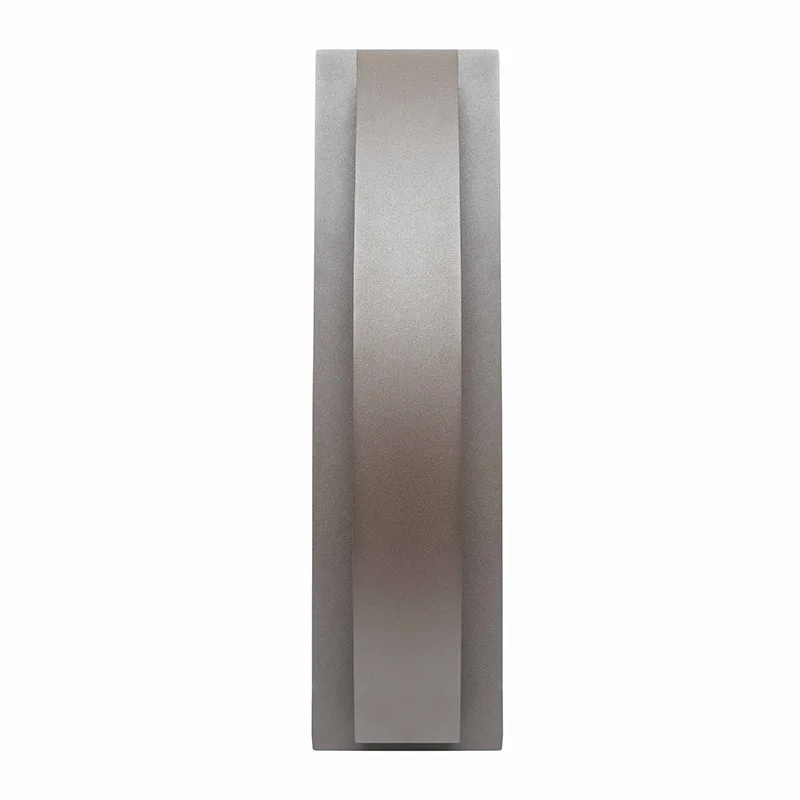 Crest Collection Lunette Trim Wall Sconce, 1800 Lumens, 100-277V, 5/10/15/20W Selectable, 3000K, 4000K, or 5000K, Dark Bronze or Silver - Image 2