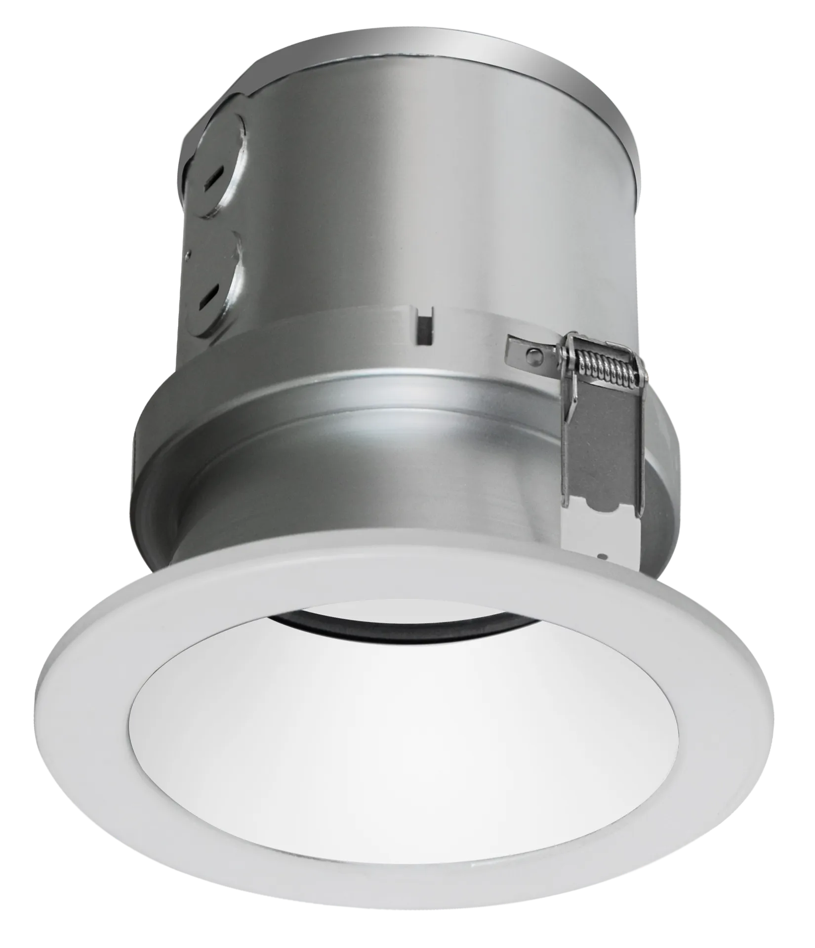4" LED ROUND COMMERCIAL RECESSED LIGHT, 3200 LUMEN MAX, WATTAGE AND CCT SELECTABLE, 120-277V, HAZE OR WHITE - Image 2