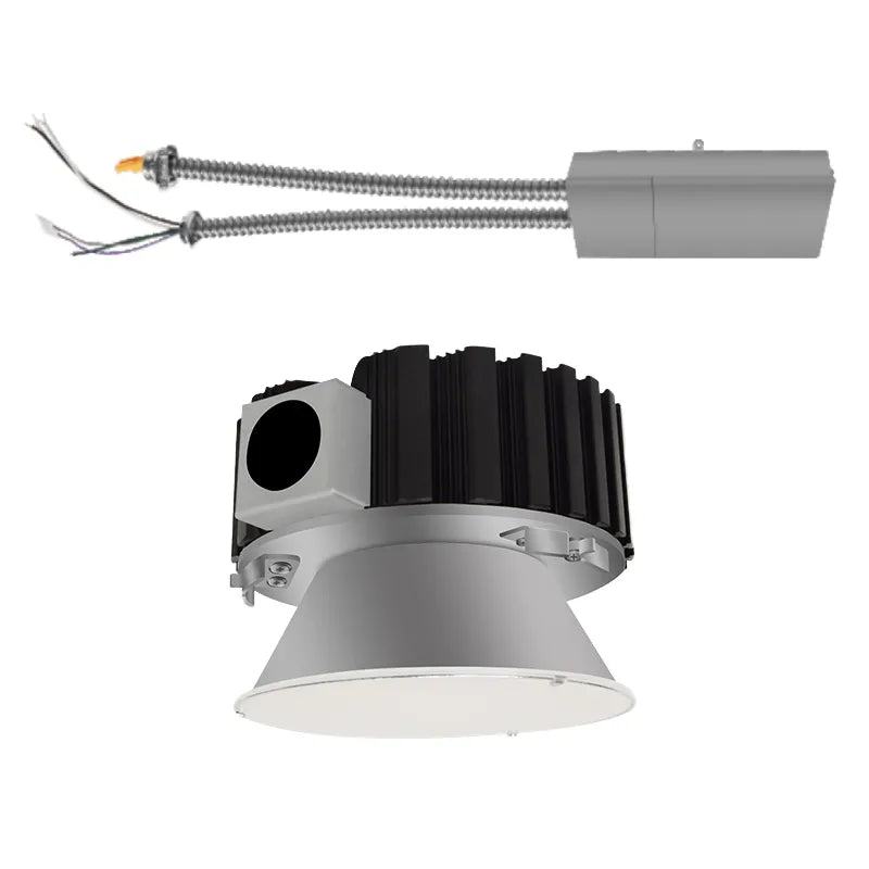 4" LED Commercial Recessed Light, 2160 Lumen Max, Wattage and CCT Selectable, 120-277V - Image 2