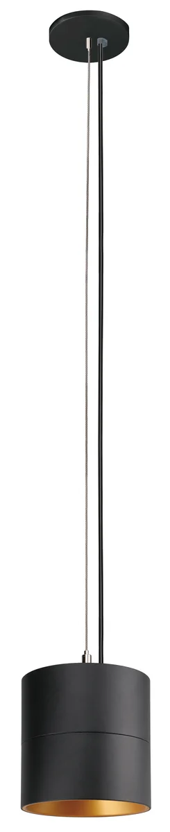 4" LED Cylinder Light Fixture, 2500 Lumens, Wattage Selectable, 2700K, 3000K, 3500K, or 4000K, 120-277V, Black Finish, Trim Options - Image 12
