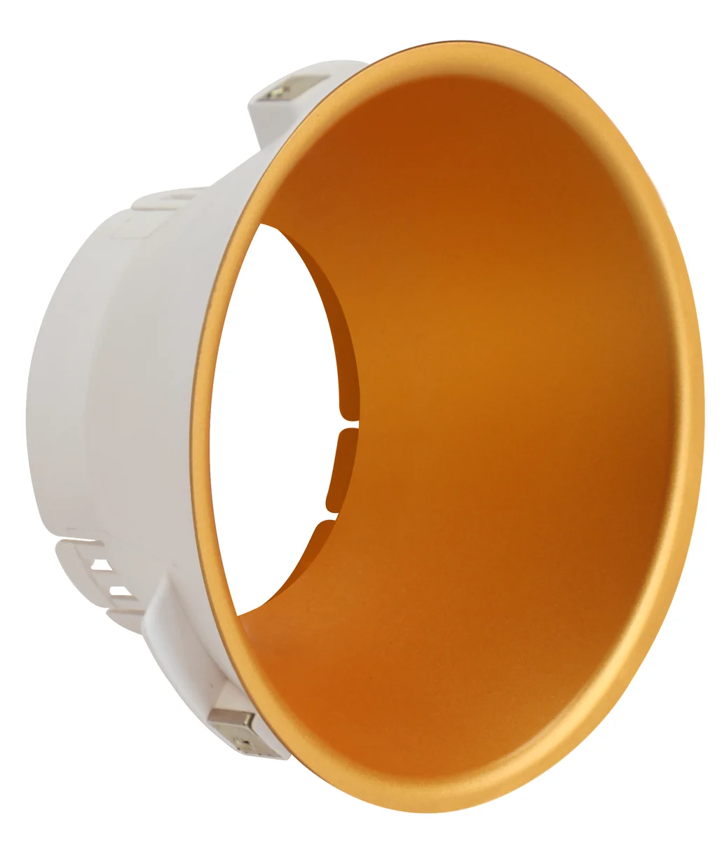 4" LED Cylinder Light Fixture, 2500 Lumens, Wattage Selectable, 2700K, 3000K, 3500K, or 4000K, 120-277V, Black Finish, Trim Options - Image 13