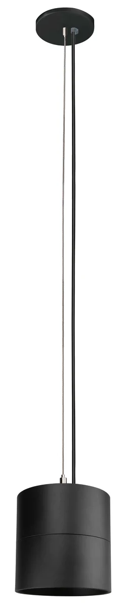4" LED Cylinder Light Fixture, 2500 Lumens, Wattage Selectable, 2700K, 3000K, 3500K, or 4000K, 120-277V, Black Finish, Trim Options - Image 14