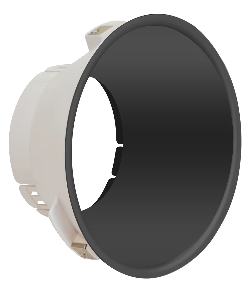 4" LED Cylinder Light Fixture, 2500 Lumens, Wattage Selectable, 2700K, 3000K, 3500K, or 4000K, 120-277V, Black Finish, Trim Options - Image 15