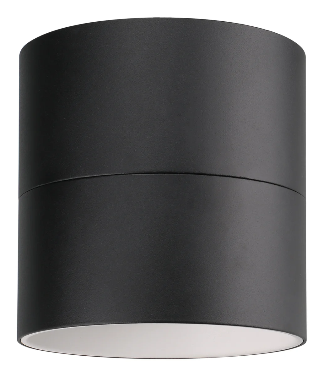 4" LED Cylinder Light Fixture, 2500 Lumens, Wattage Selectable, 2700K, 3000K, 3500K, or 4000K, 120-277V, Black Finish, Trim Options - Image 8