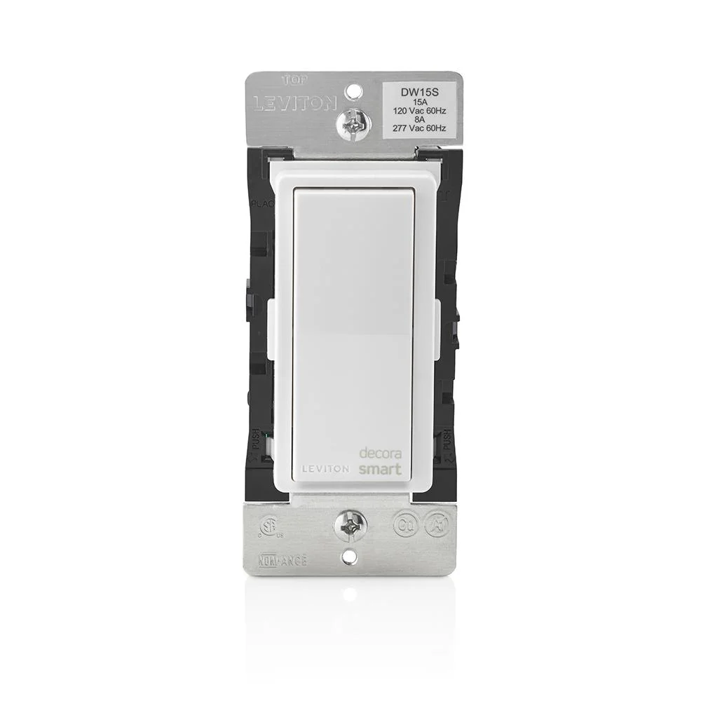 Leviton Decora Smart Wi-Fi 15A Universal LED/Incandescent Switch, Amazon Alexa / Google Assistant Compatible - Image 2